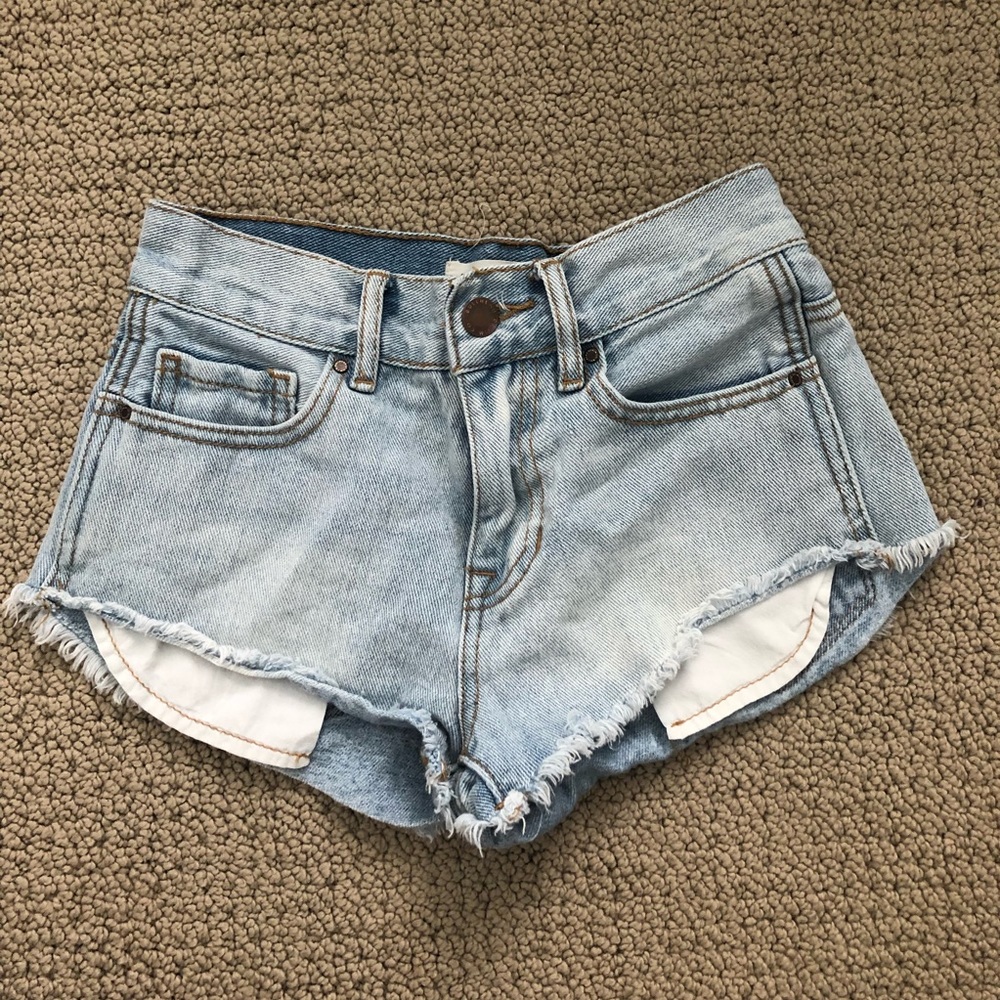 Bullhead denim shorts